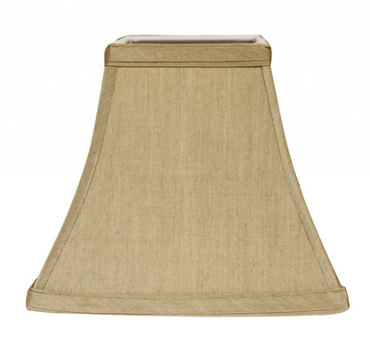 Tan No Slub Innsbruck Square Lamp Shade