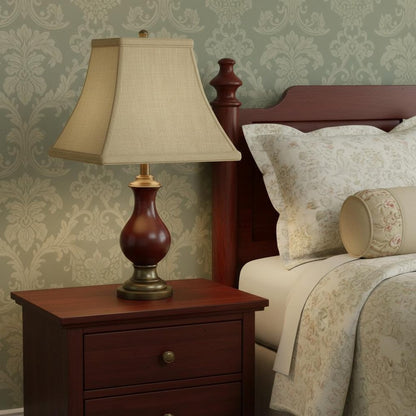 Tan No Slub Innsbruck Square Lamp Shade