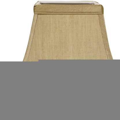 Tan No Slub Innsbruck Square Lamp Shade