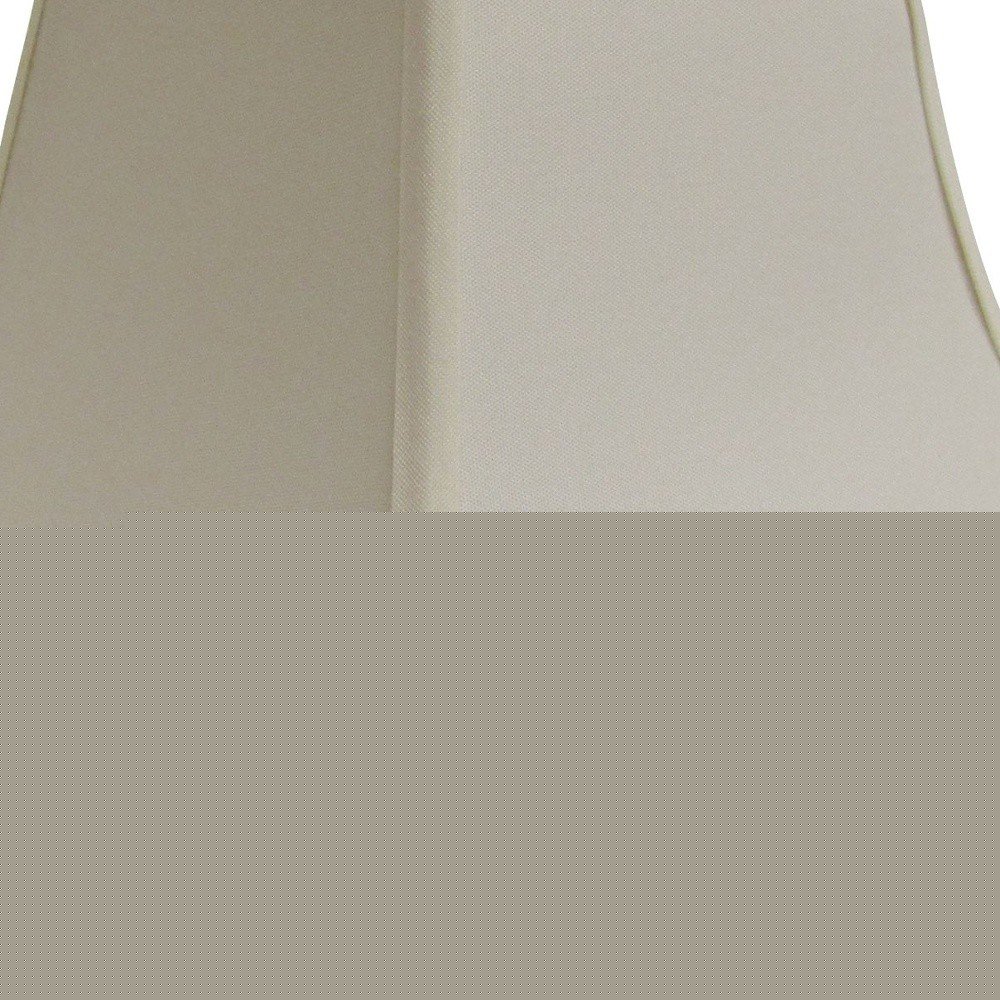 Ivory No Slub Innsbruck Square Lamp Shade