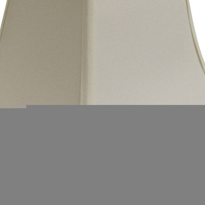Ivory No Slub Innsbruck Square Lamp Shade