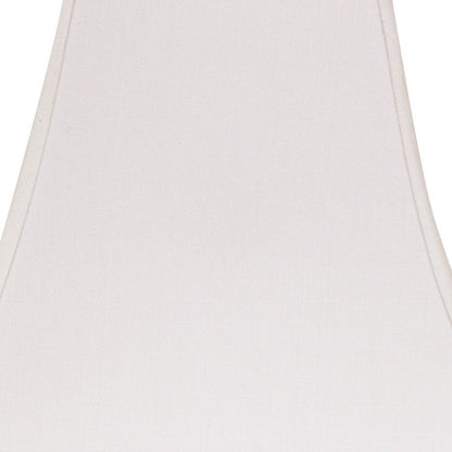 White No Slub Innsbruck Square Lamp Shade