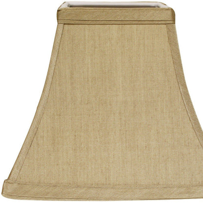 Tan No Slub Innsbruck Square Lamp Shade