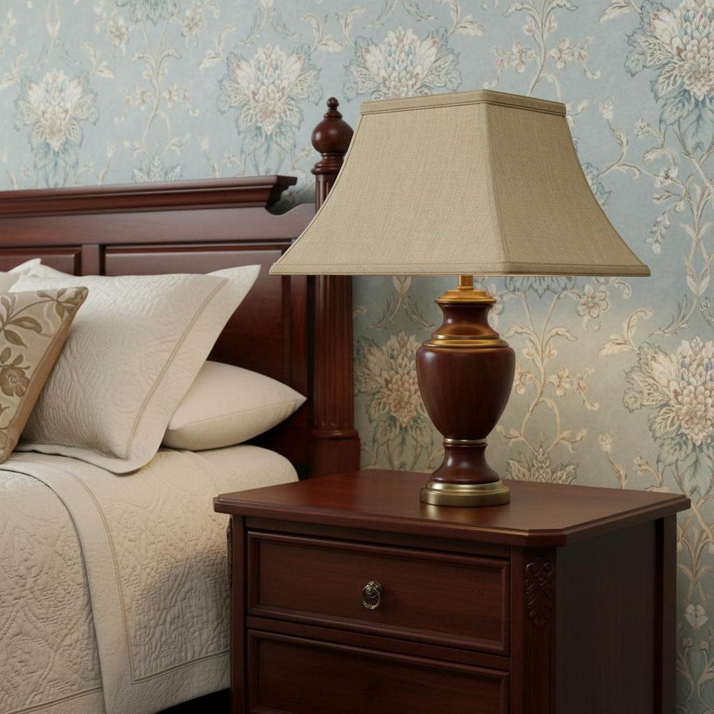 Tan No Slub Innsbruck Bell Lamp Shade