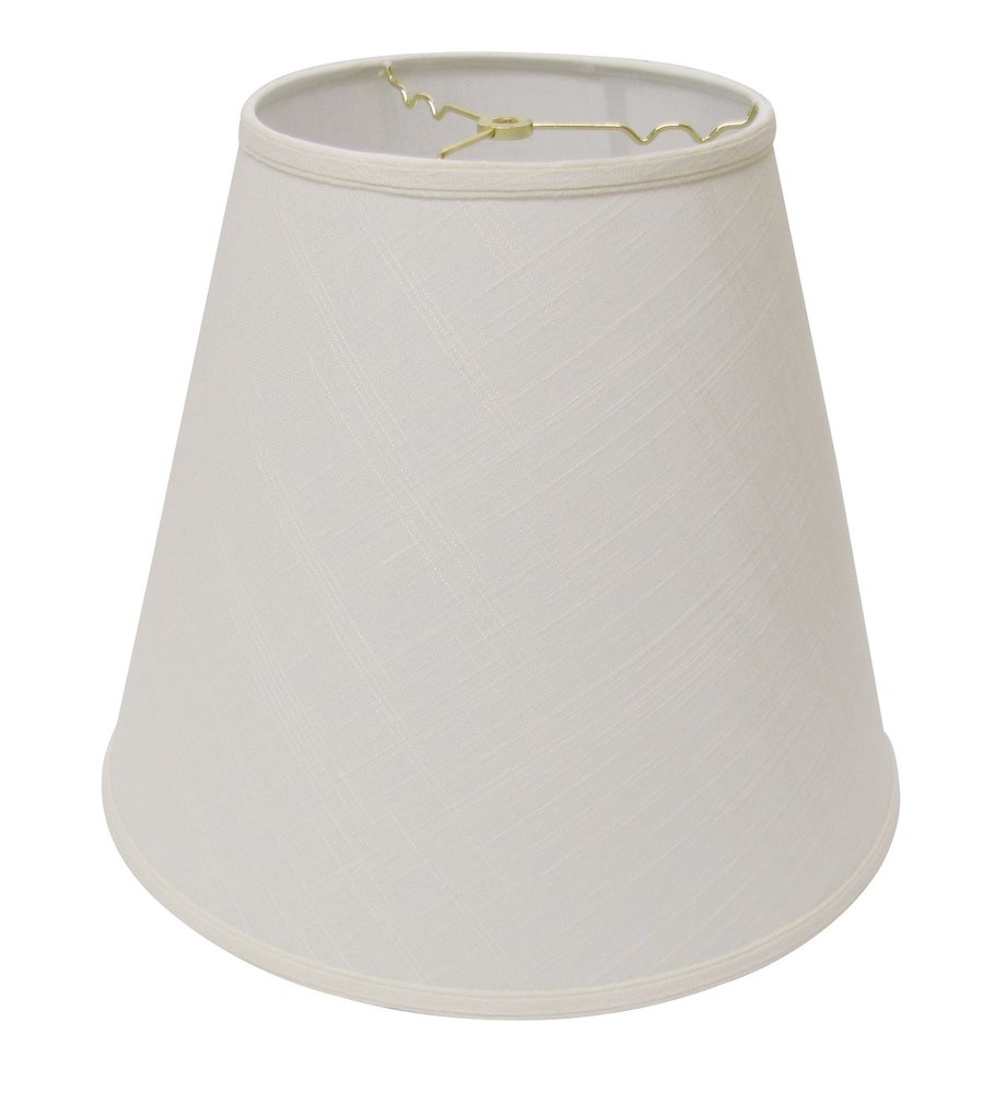 Off White Linen Empire Lamp Shade