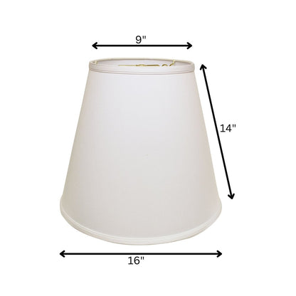 White No Slub Innsbruck Empire Lamp Shade