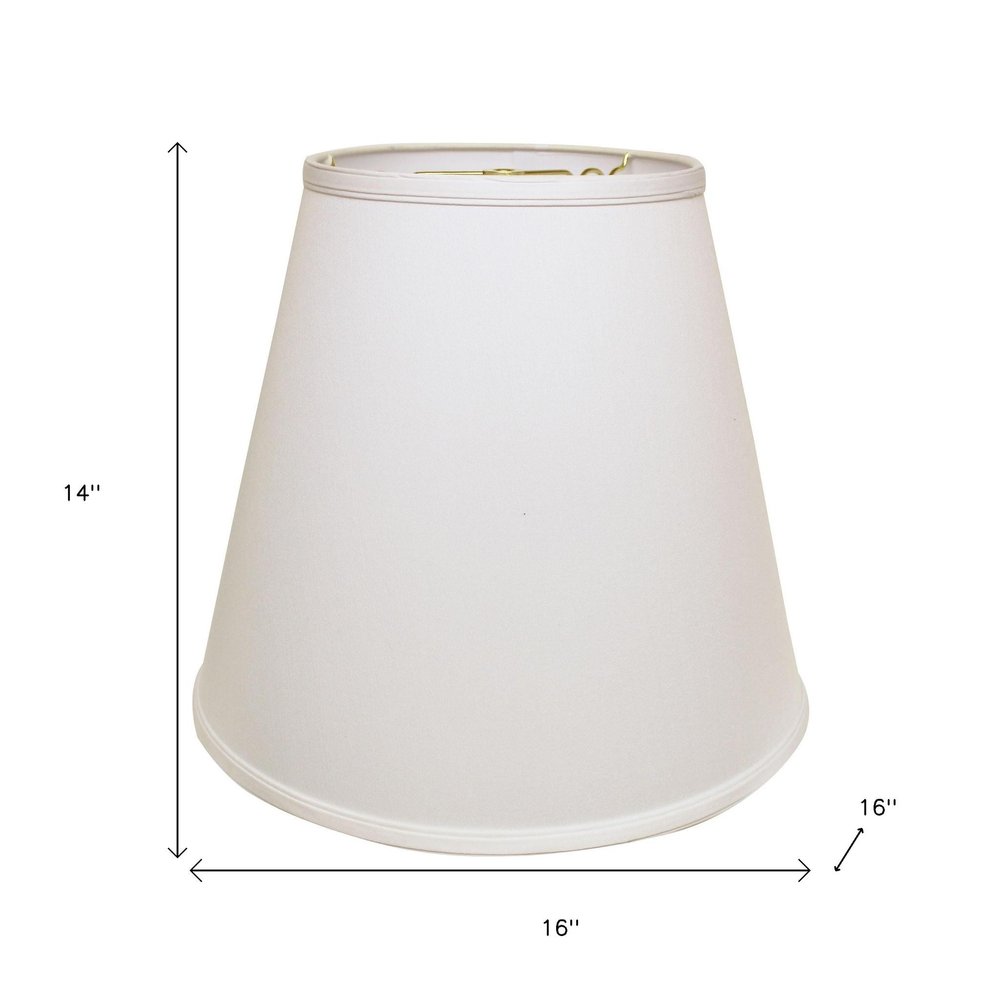 White No Slub Innsbruck Empire Lamp Shade