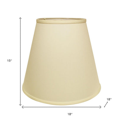 Ivory No Slub Innsbruck Empire Lamp Shade