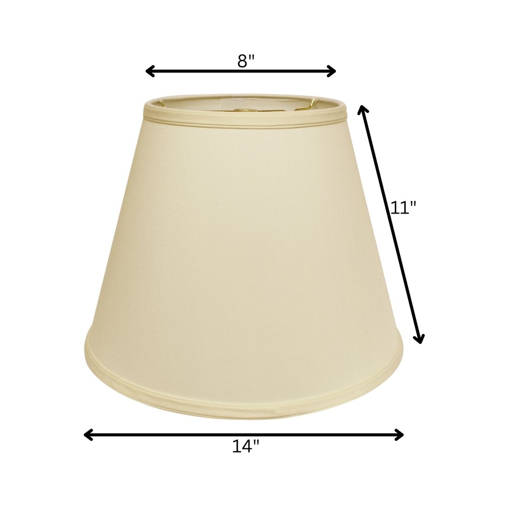 Ivory No Slub Innsbruck Empire Lamp Shade