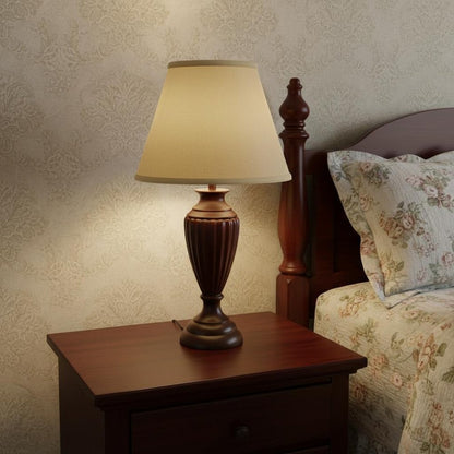 Beige Linen Empire Lamp Shade