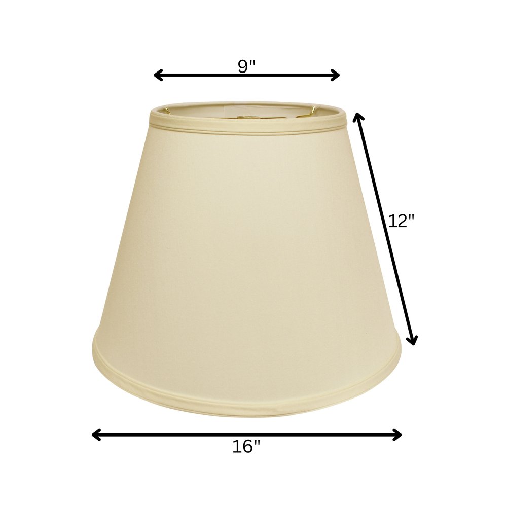 Ivory No Slub Innsbruck Empire Lamp Shade