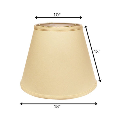 Beige Linen Empire Lamp Shade