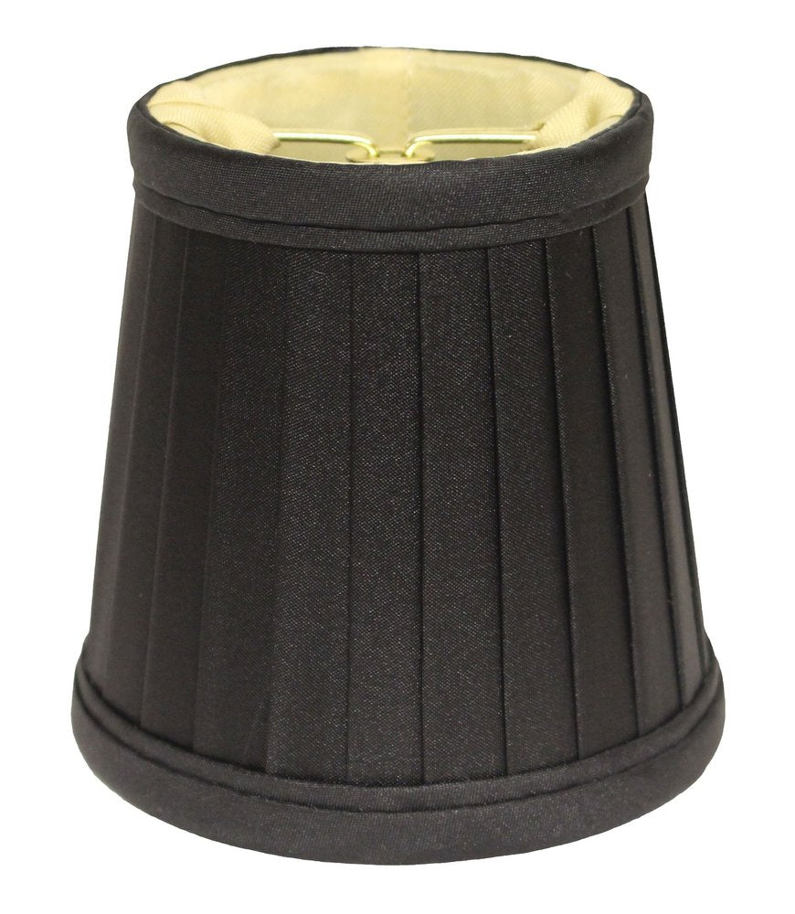 Black Silk Empire Lamp Shade