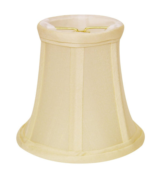 Ivory Dupioni Silk Bell Lamp Shade
