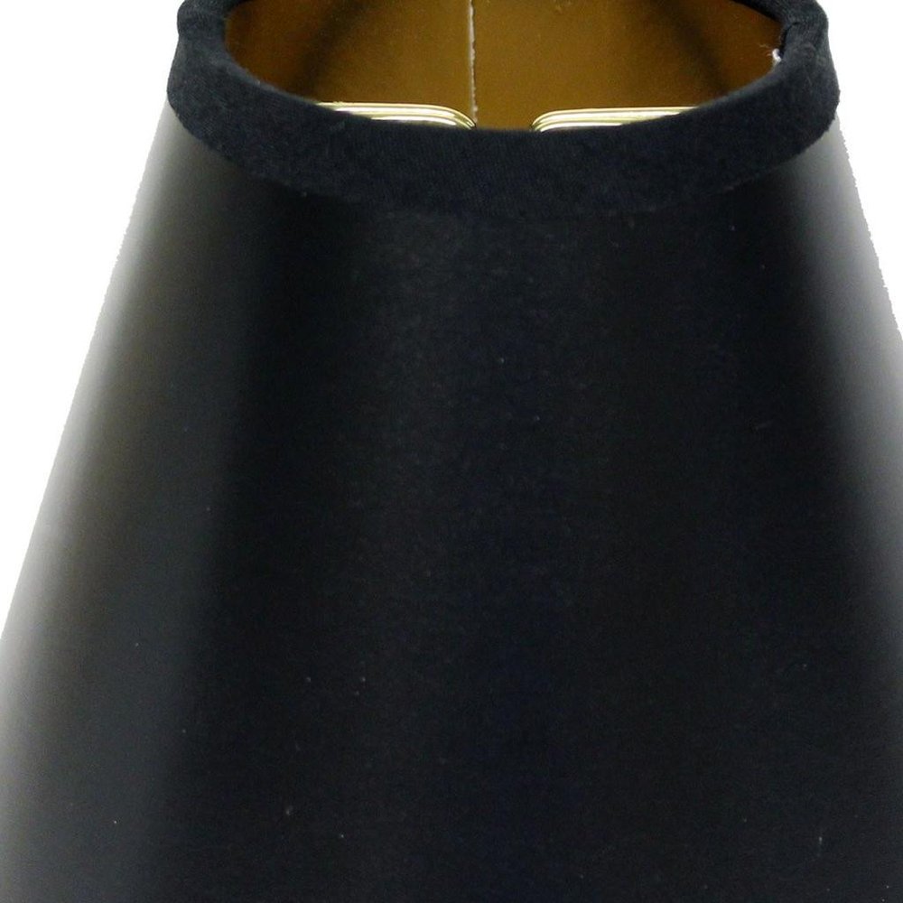 Black Parchment Empire Lamp Shade