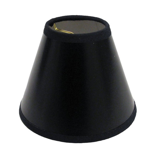 Black Parchment Empire Lamp Shade