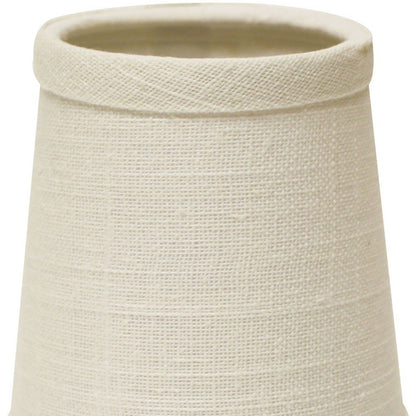 Off White Linen Empire Lamp Shade