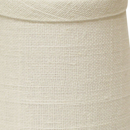 Off White Linen Empire Lamp Shade
