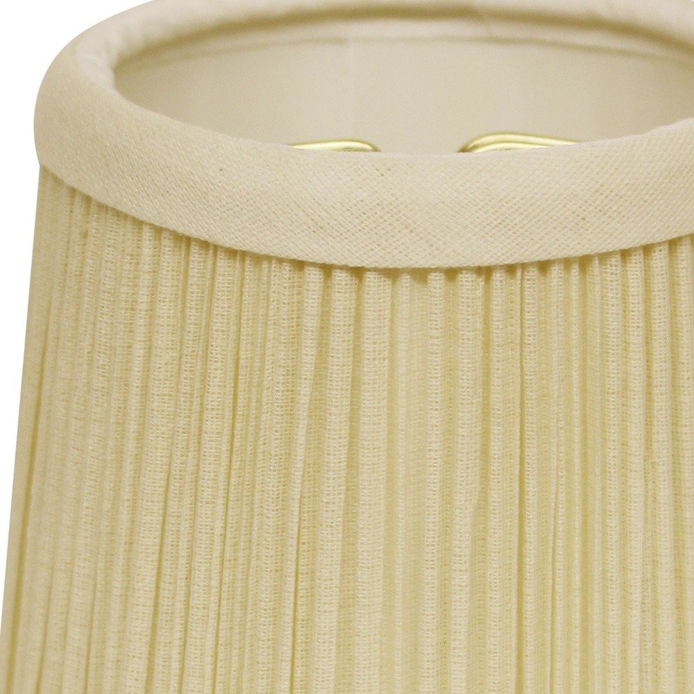 Ivory Broadcloth Empire Lamp Shade