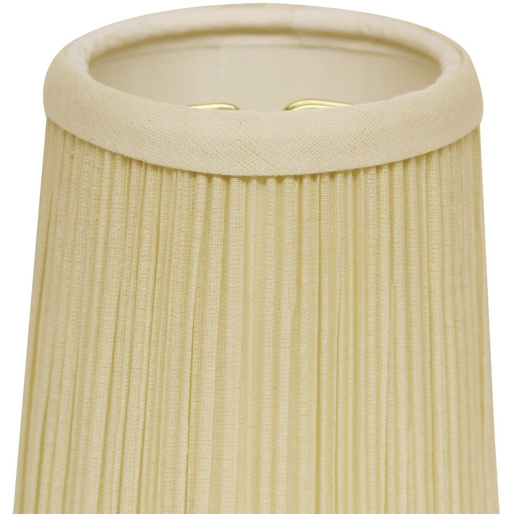 Ivory Broadcloth Empire Lamp Shade