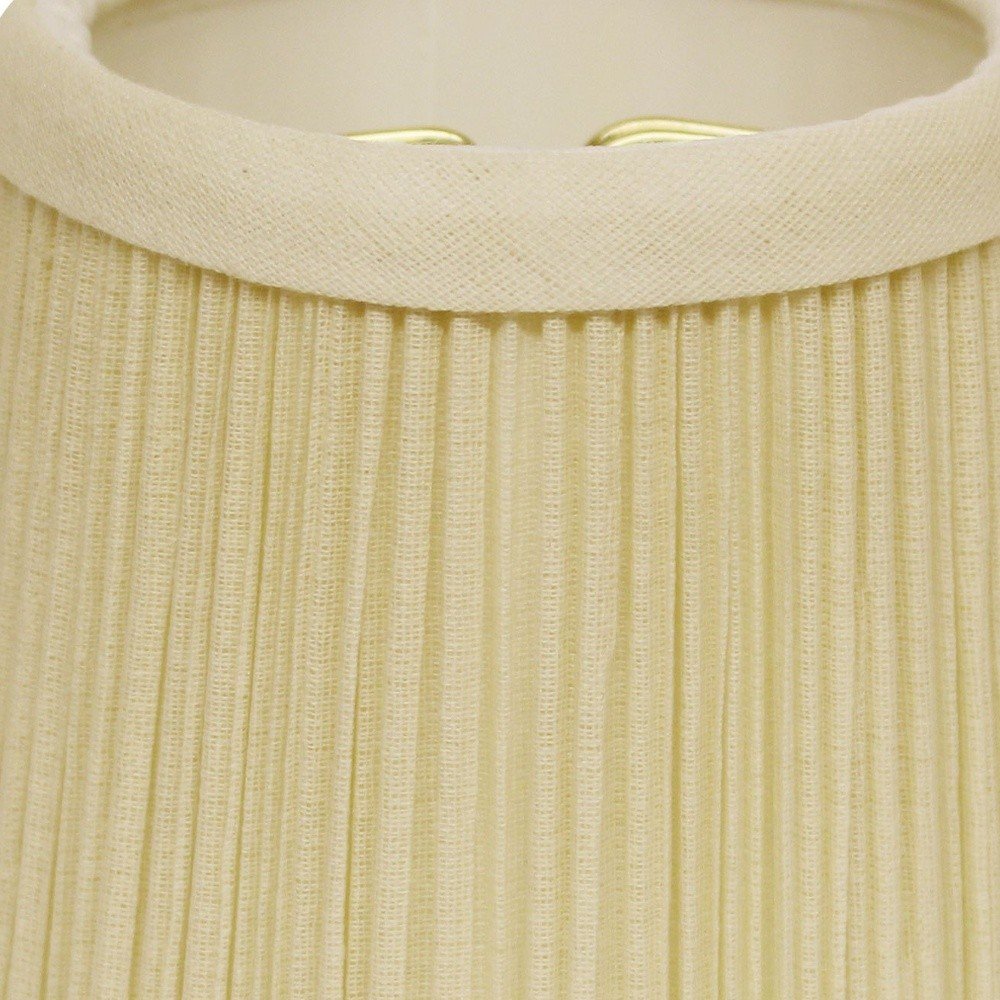 Ivory Broadcloth Empire Lamp Shade