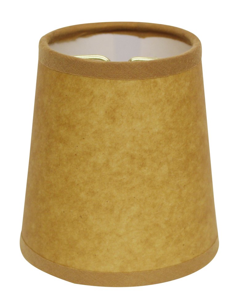 Brown Kraft Paper Empire Lamp Shade