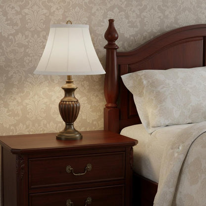 White No Slub Innsbruck Empire Lamp Shade