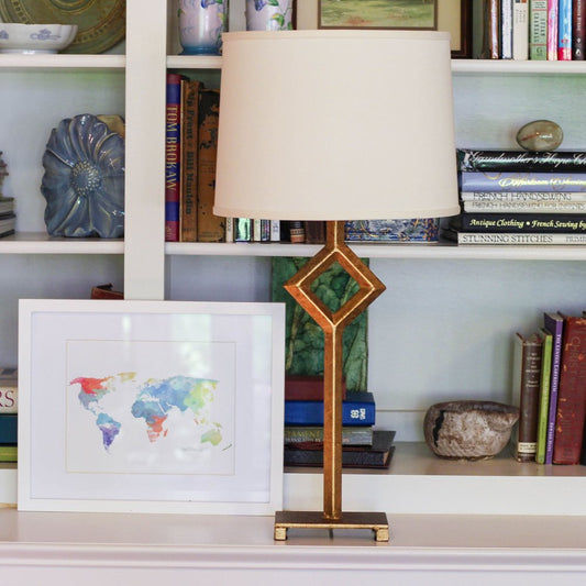 Ivory No Slub Innsbruck Drum Lamp Shade