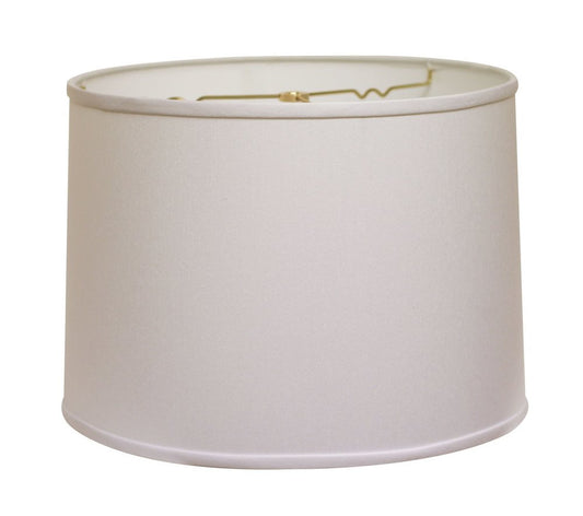 White No Slub Innsbruck Drum Lamp Shade