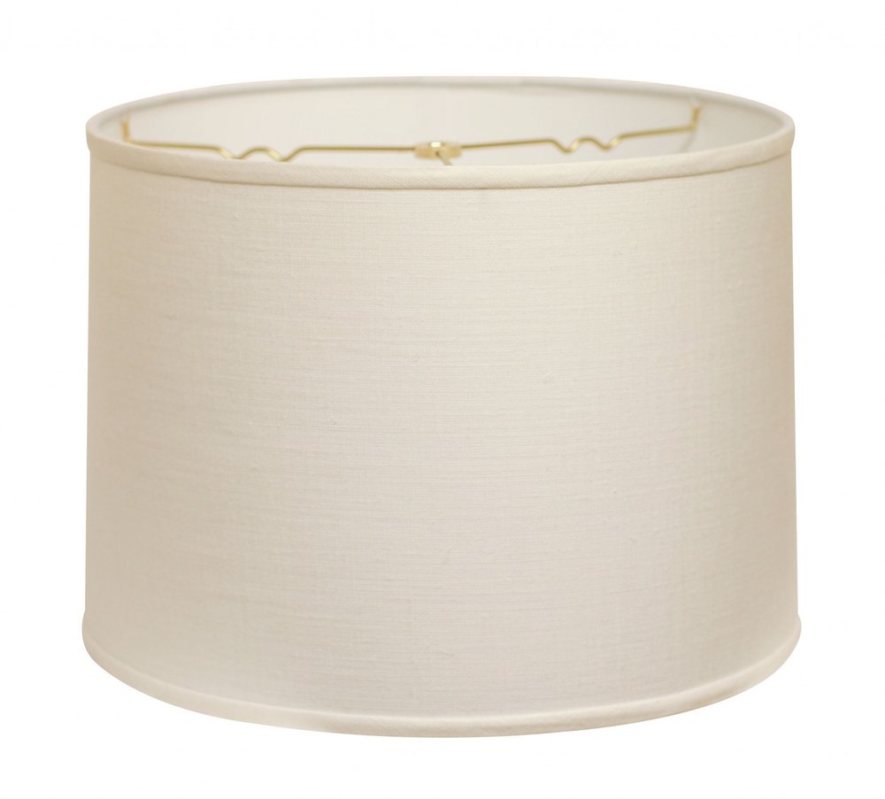 Beige Linen Drum Lamp Shade