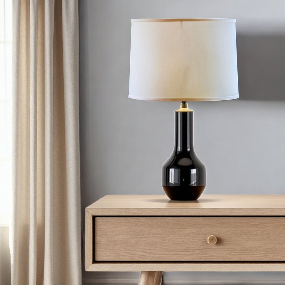 Ivory No Slub Innsbruck Drum Lamp Shade