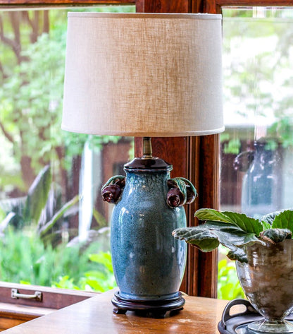 Beige Linen Drum Lamp Shade
