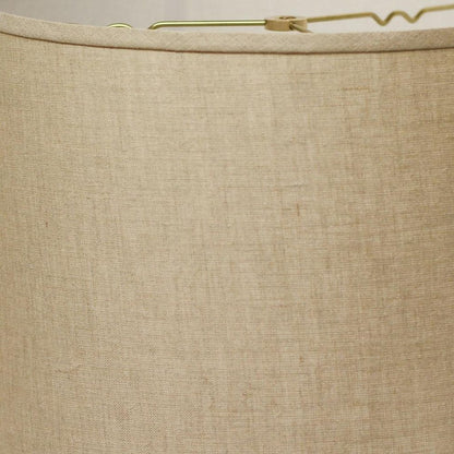 Beige Linen Drum Lamp Shade