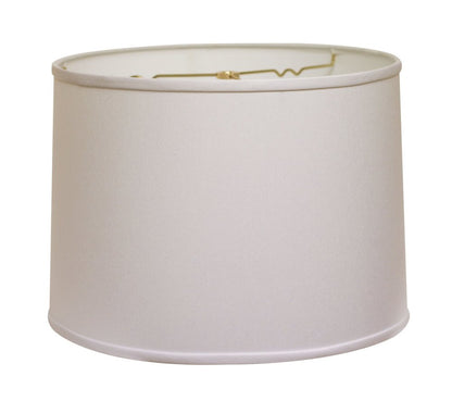 White No Slub Innsbruck Drum Lamp Shade