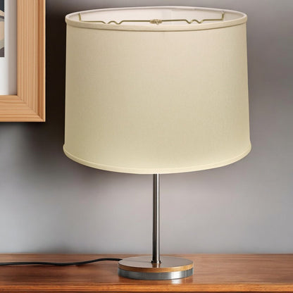Ivory No Slub Innsbruck Drum Lamp Shade
