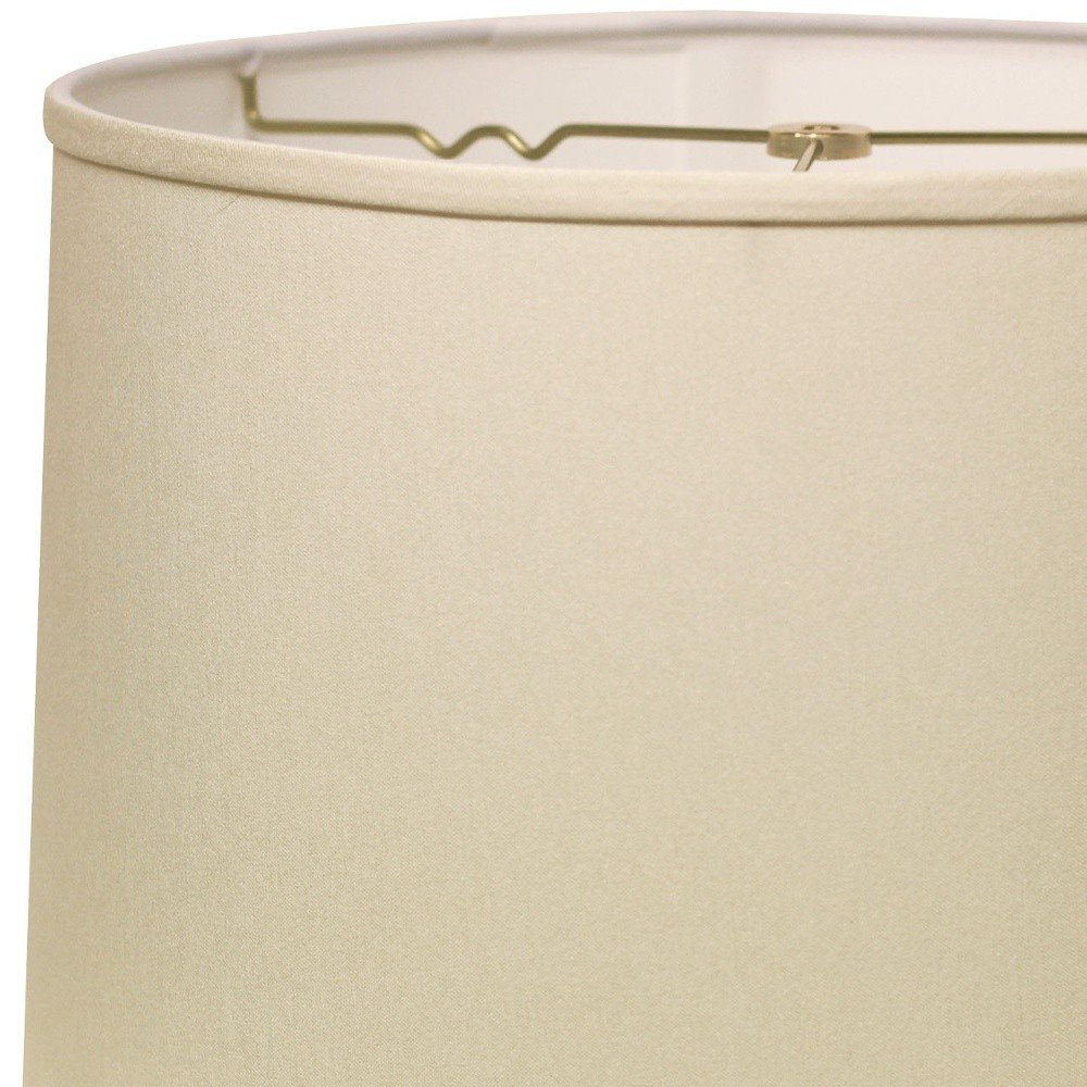 Ivory No Slub Innsbruck Drum Lamp Shade