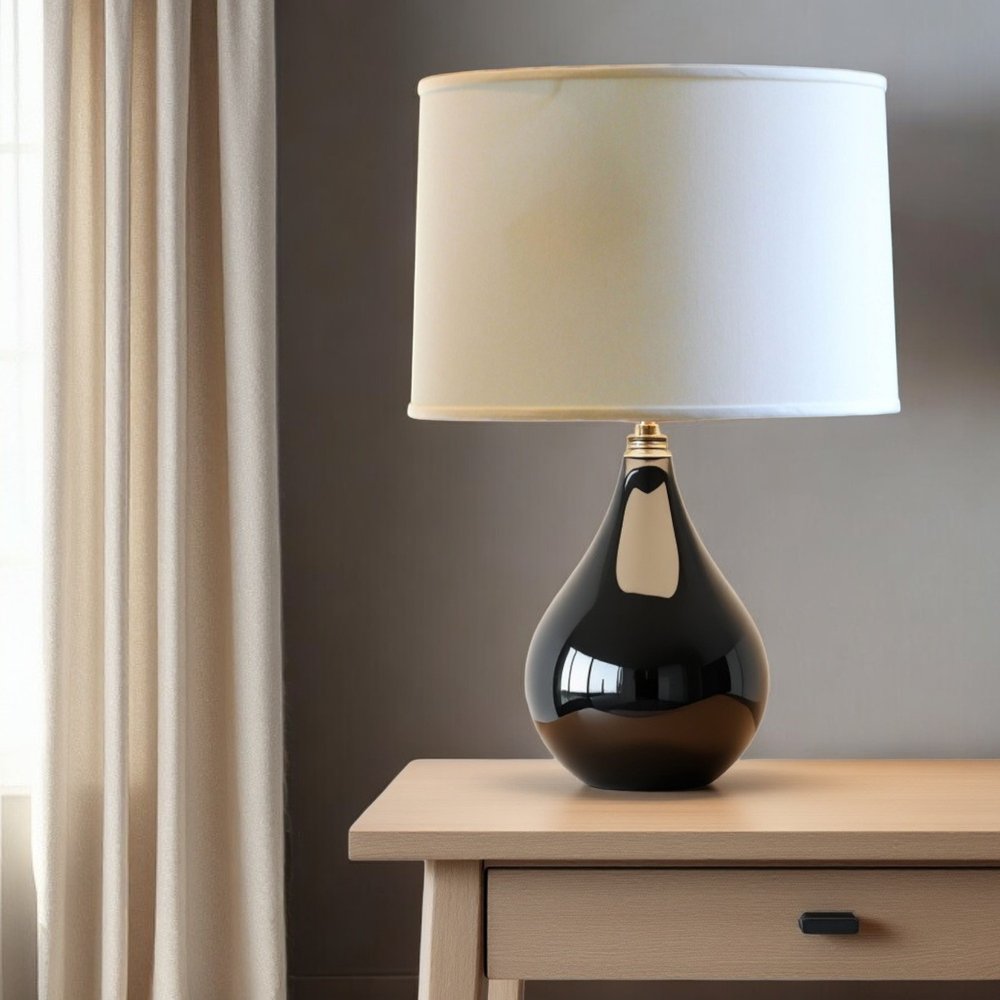 Ivory No Slub Innsbruck Drum Lamp Shade