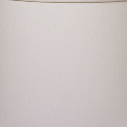 18" White Throwback Drum No Slub Lampshade