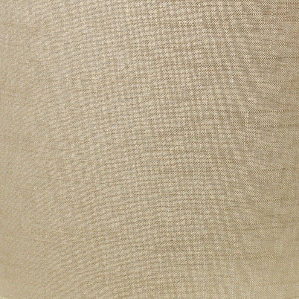 Light Yellow Linen Drum Lamp Shade