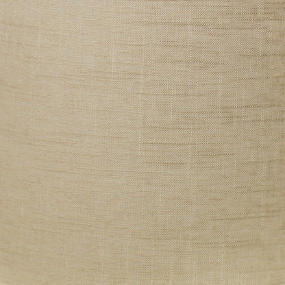 Light Yellow Linen Drum Lamp Shade