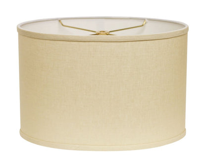 Beige Linen Oval Lamp Shade