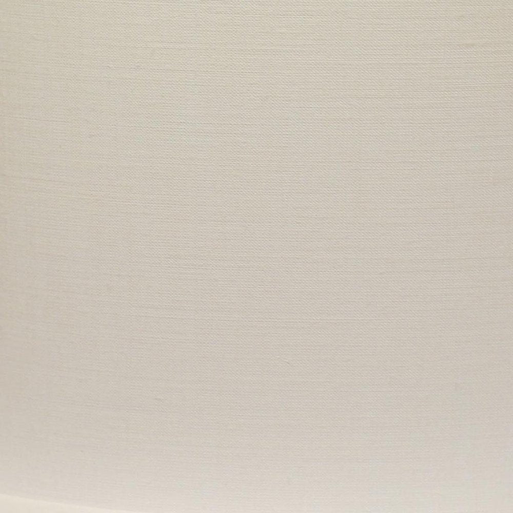 White Linen Oval Lamp Shade