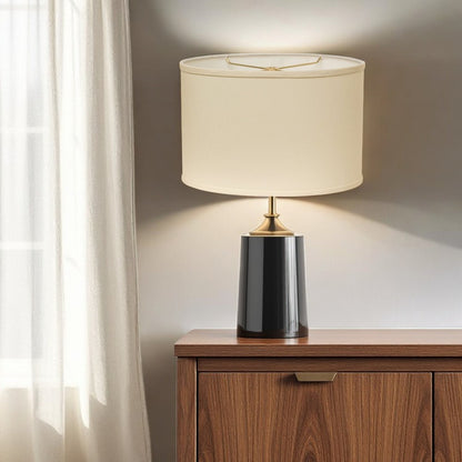 Ivory No Slub Innsbruck Oval Lamp Shade