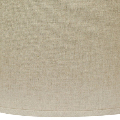 Beige Linen Oval Lamp Shade