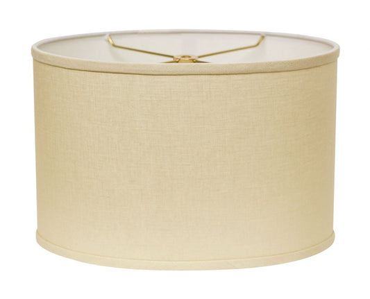 Beige Linen Oval Lamp Shade