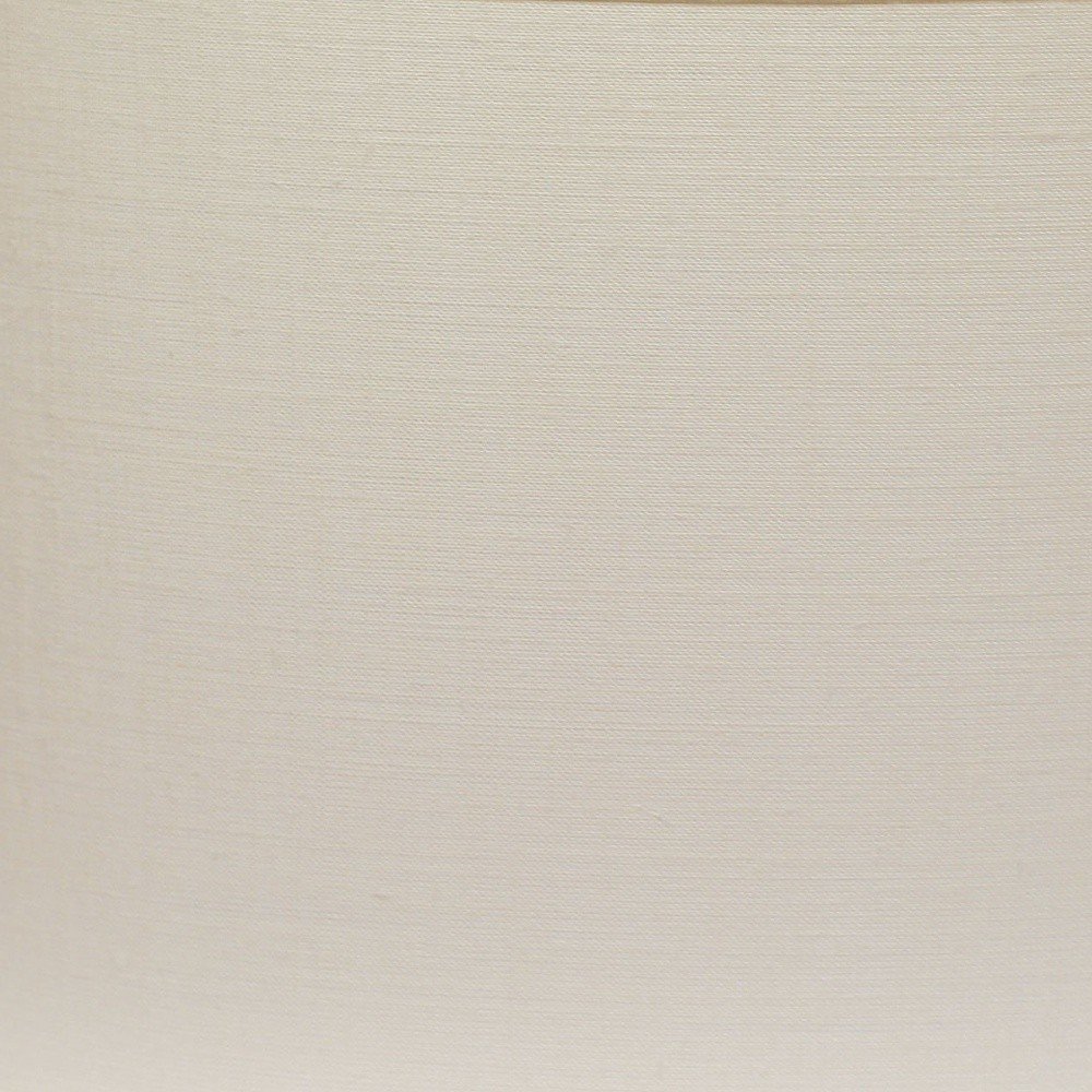 White Linen Oval Lamp Shade