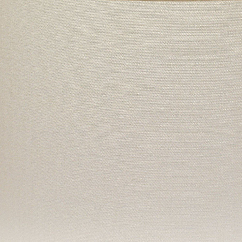 White Linen Oval Lamp Shade