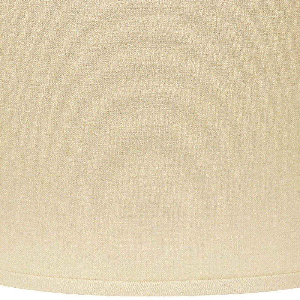 Beige Linen Oval Lamp Shade