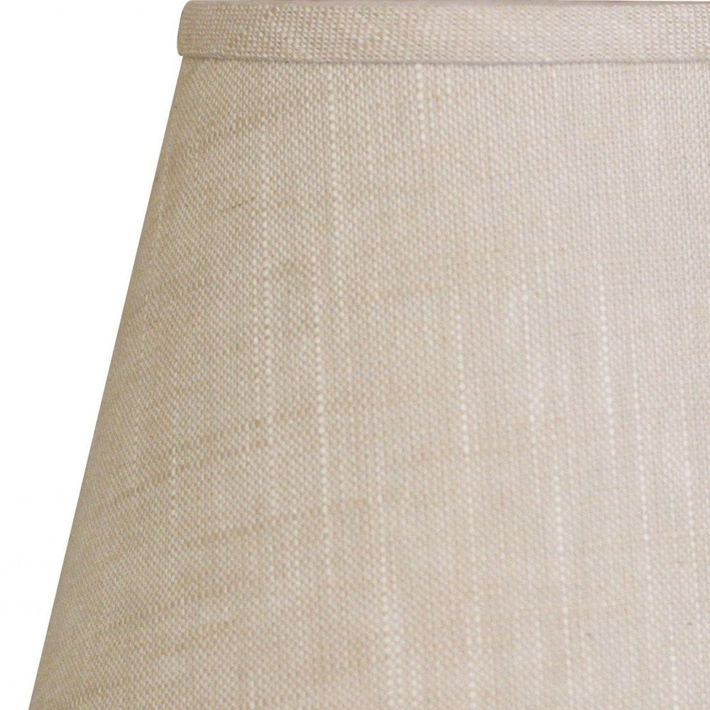 Light Yellow Linen Empire Lamp Shade