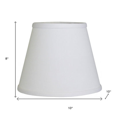 White No Slub Innsbruck Empire Lamp Shade